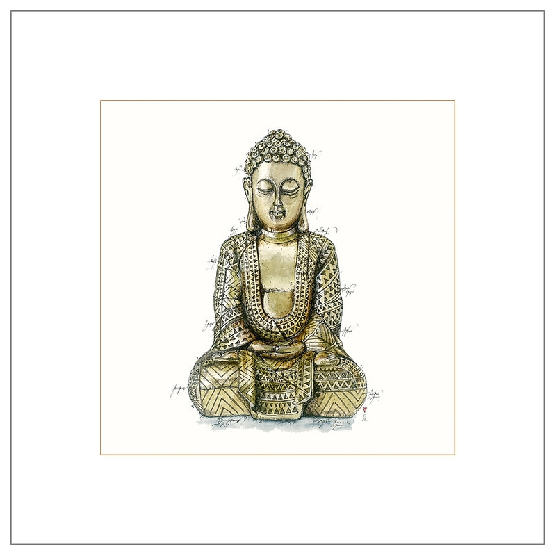 Leslie Hunt Bilder kaufen Original Buddha Giclee
