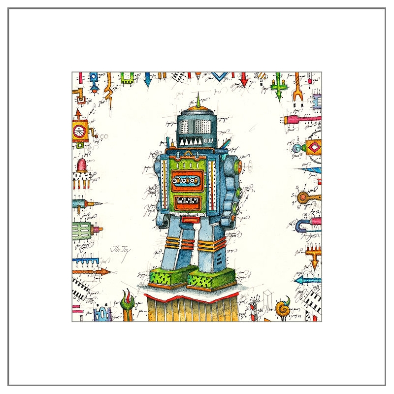 Leslie Hunt Bilder kaufen Original Tin Toy Giclee