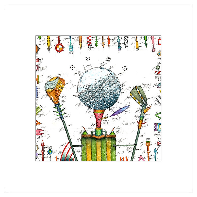 Leslie Hunt Bilder kaufen Original Turbo Tee Giclee