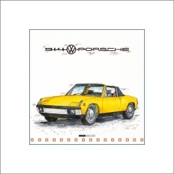 Leslie G. Hunt Original Bild Giclee Porsche 914 kaufen