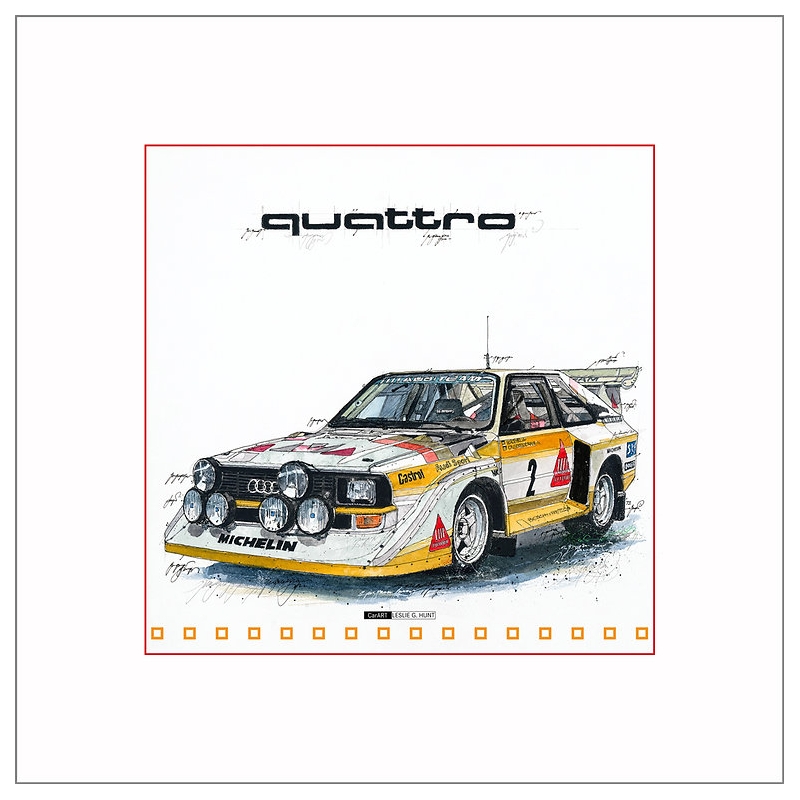 Audi Quattro S1 als Bild kaufen von Leslie G. Hunt