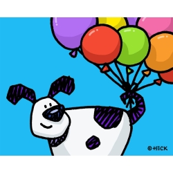 Original Bild "This End Up" von Ed Heck, mit Zertifikat