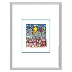 James Rizzi- 3D Original Bild: *  THINS ARE LOOKING UP  *