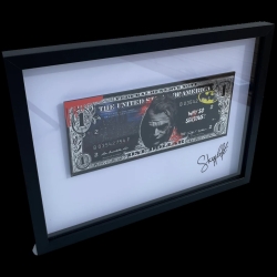 Original: SKYLOFT | THE JOKER DOLLAR, inklusive Objektrahmen mit Museumsglas
