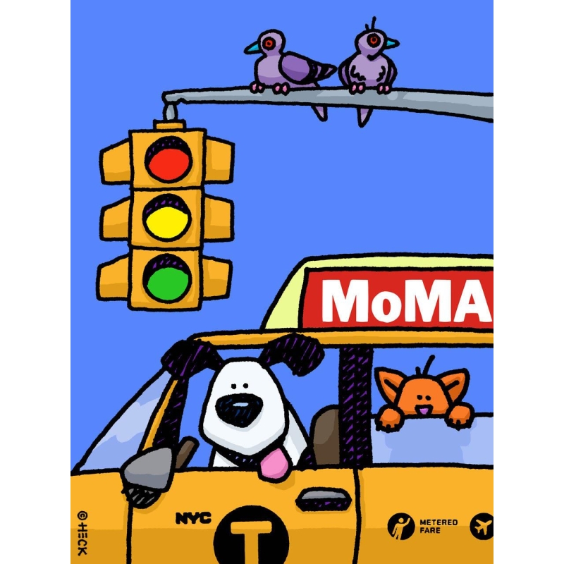 "To the MoMa" - Originalbild von Ed Heck