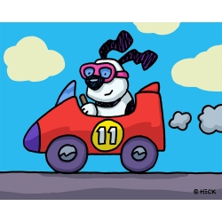 "Pole Position" - Originalbild von Ed Heck