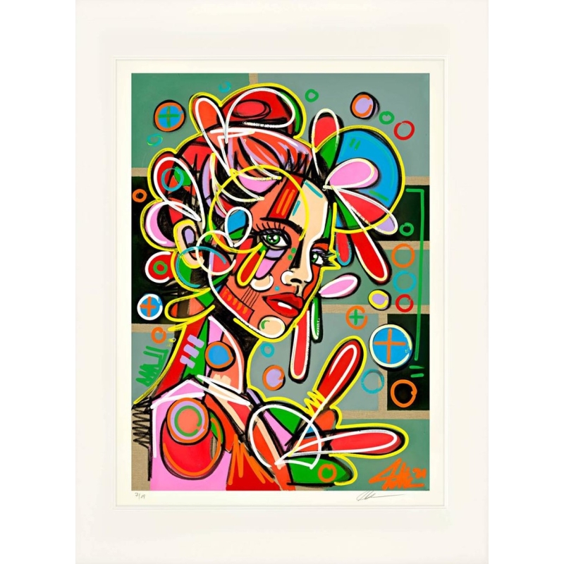 "Strong Rose" (Bütten) - Originalbild von David Tollmann