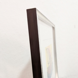 Janosch Rahmen Silber Rücken dunkelbraun