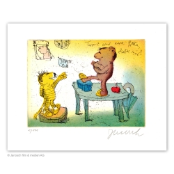 Janosch Bild "Tanz mir eine Polka" Original-Kunst - Galerie Lamers