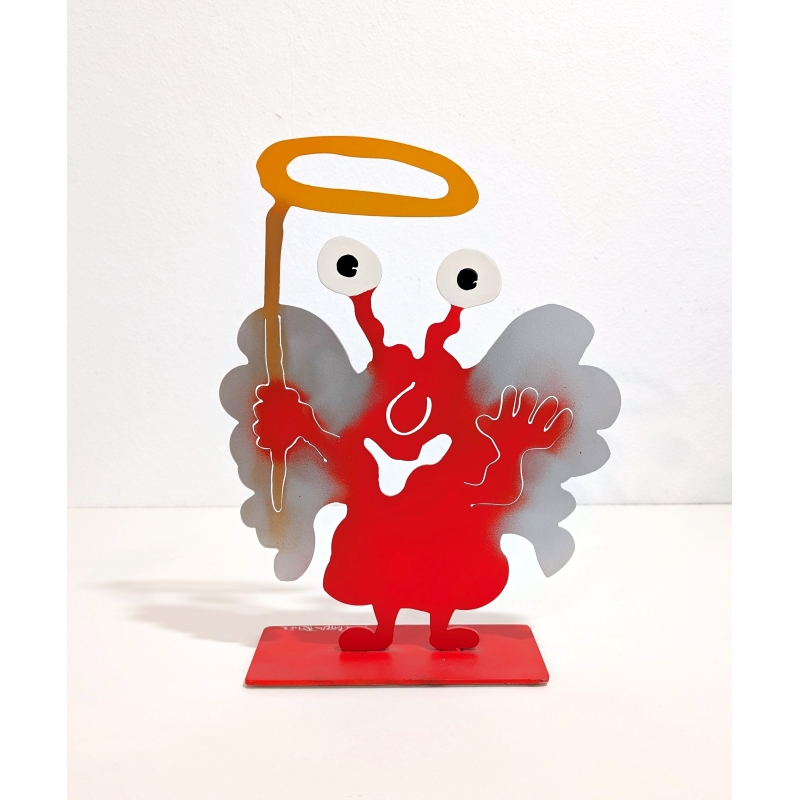 Patrick Preller Monster TOGO Engel Metallskulptur Monster