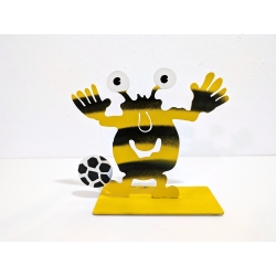 Patrick Preller Monsterkollege Fußball Metallskulptur Monster