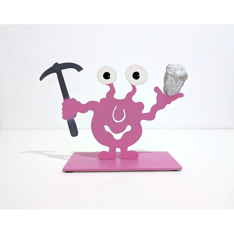 Patrick Preller Monsterkollege Bergwerk Metallskulptur Monster