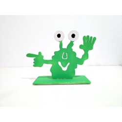 Patrick Preller Monsterkollege Fußball Metallskulptur Monster