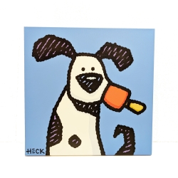 "this pop in the mouth" - Originalbild von Ed Heck