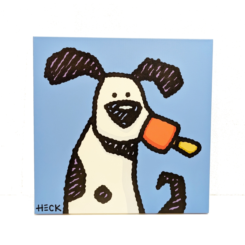 "this pop in the mouth" - Originalbild von Ed Heck