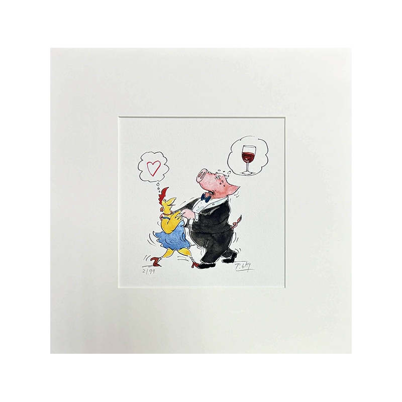 Peter Gaymann- Ein Tanzabend zu zweit