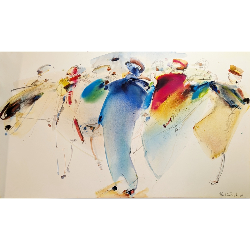 Paul Kaminski "Menschengruppe"