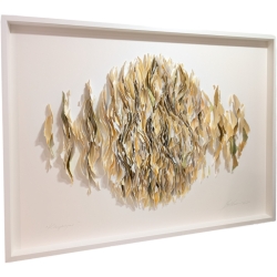 Mierzwa Original 3D Papierobjekt Klangkörper quer