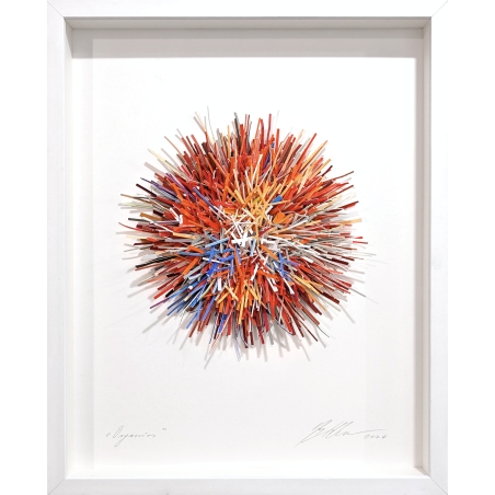 Organics Original 3D Papierobjekt der Künstlerin Gabriele Mierzwa kaufen