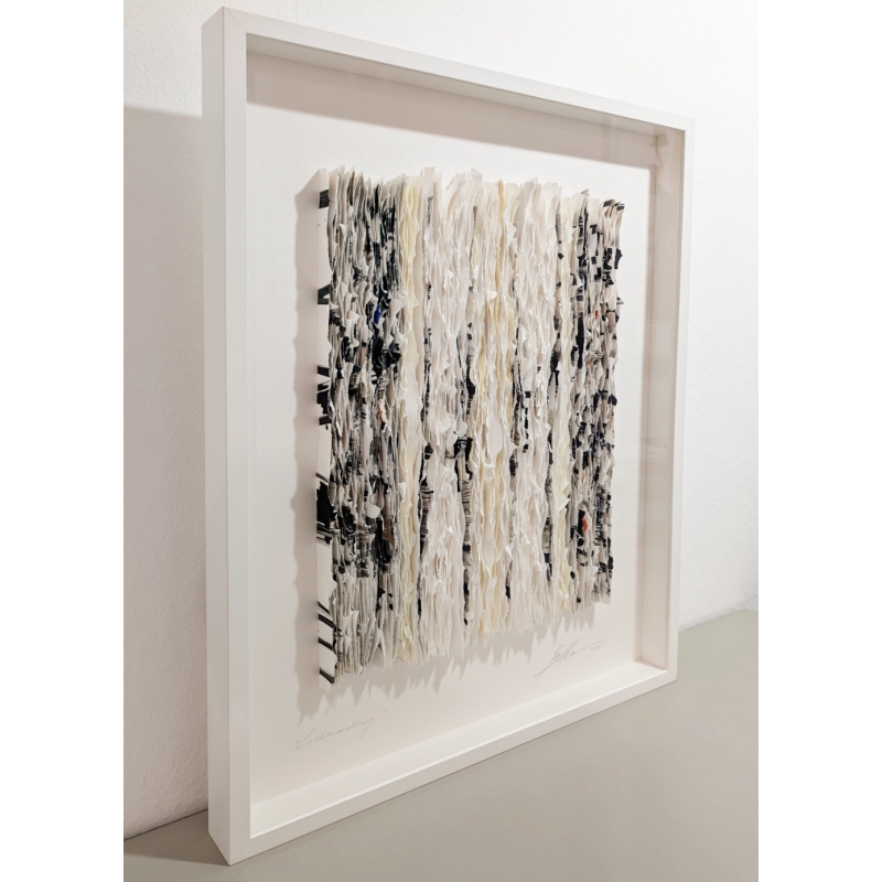 Original von Gabriele Mierzwa "Lichtwandel" von links