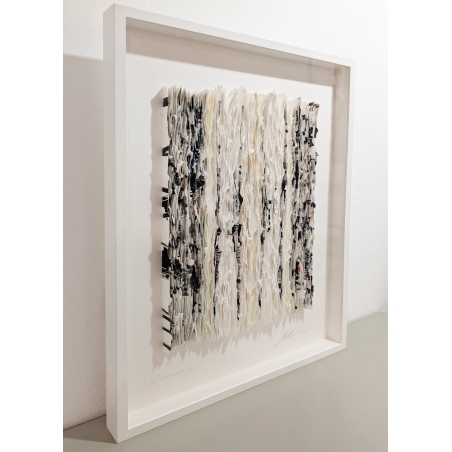 Original von Gabriele Mierzwa "Lichtwandel" von links