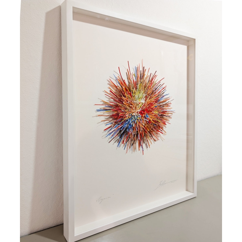 Original von Gabriele Mierzwa "Organics" Größe 80x60 von links