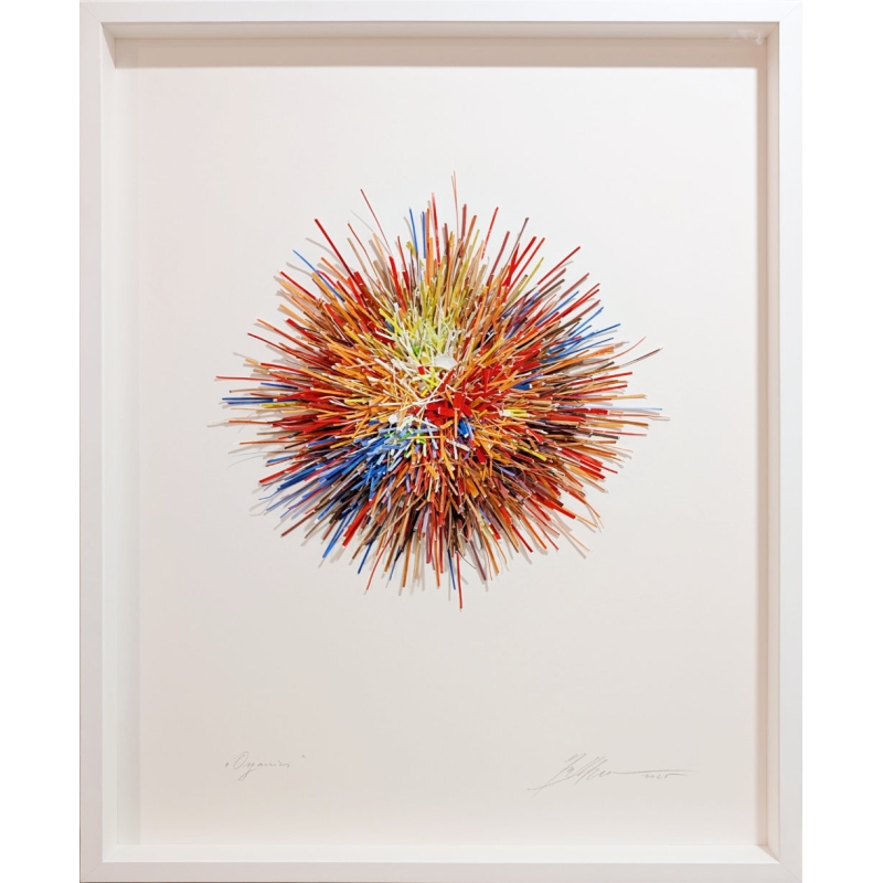 Original von Gabriele Mierzwa "Organics" Größe 80x60 im Rahmen