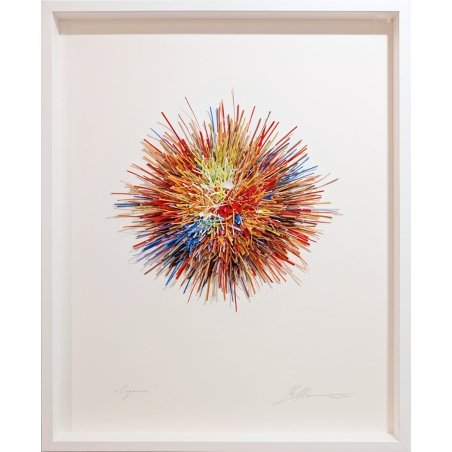 Original von Gabriele Mierzwa "Organics" Größe 80x60 im Rahmen