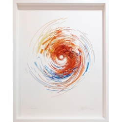 Original von Gabriele Mierzwa "Twister" Größe 80x60 im Rahmen