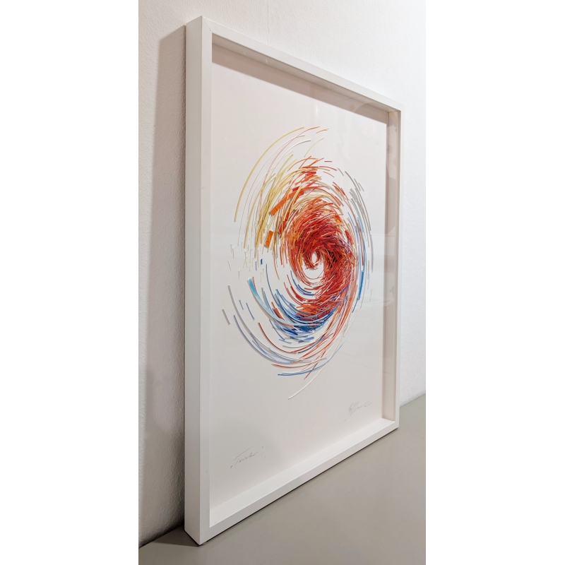 Original von Gabriele Mierzwa "Twister" Größe 80x60 von links