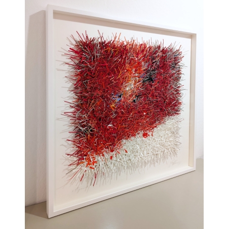 3D Papierobjekt „Twister“ – Original von Gabriele Mierzwa kaufen