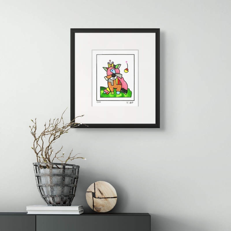 Otmar Alt: "STERNZEICHEN LÖWE" als Beispiel