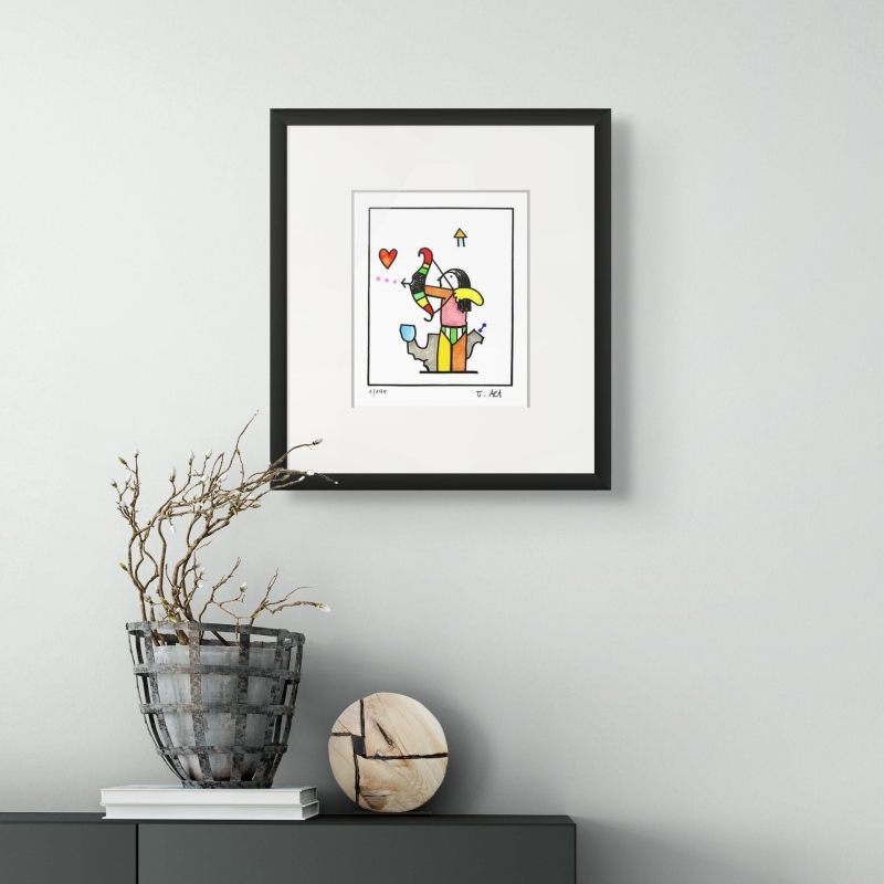 Otmar Alt: "STERNZEICHEN SCHÜTZE" als Beispiel