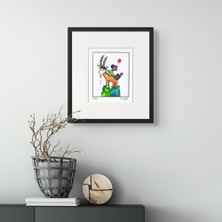 Otmar Alt: "STERNZEICHEN STEINBOCK" als Beispiel