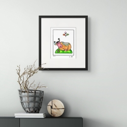 Otmar Alt: "STERNZEICHEN STIER" als Beispiel