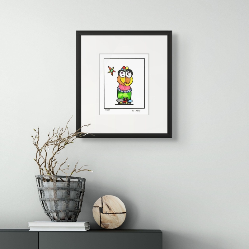 Otmar Alt: "STERNZEICHEN ZWILLING" als Beispiel