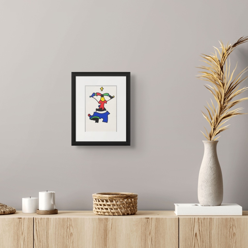 Original Bild "STERNZEICHEN SCHÜTZE" von Otmar Alt - Kunst mit Zertifikat kaufen