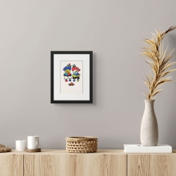 Original Bild "STERNZEICHEN ZWILLING" von Otmar Alt - Kunst mit Zertifikat kaufen