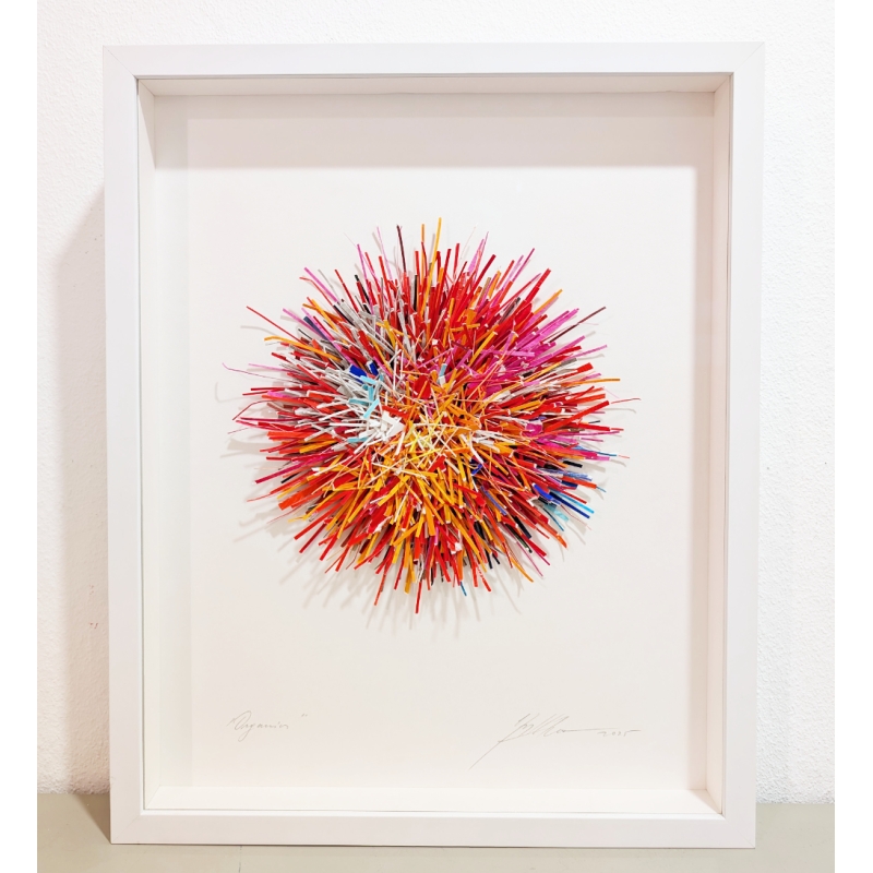 Organics Original 3D Papierobjekt der Künstlerin Gabriele Mierzwa kaufen