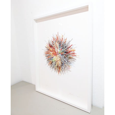 Original von Gabriele Mierzwa "Organics" Größe 80x60 im Rahmen von links