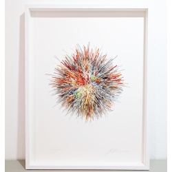 Original von Gabriele Mierzwa "Organics" Größe 80x60 im Rahmen