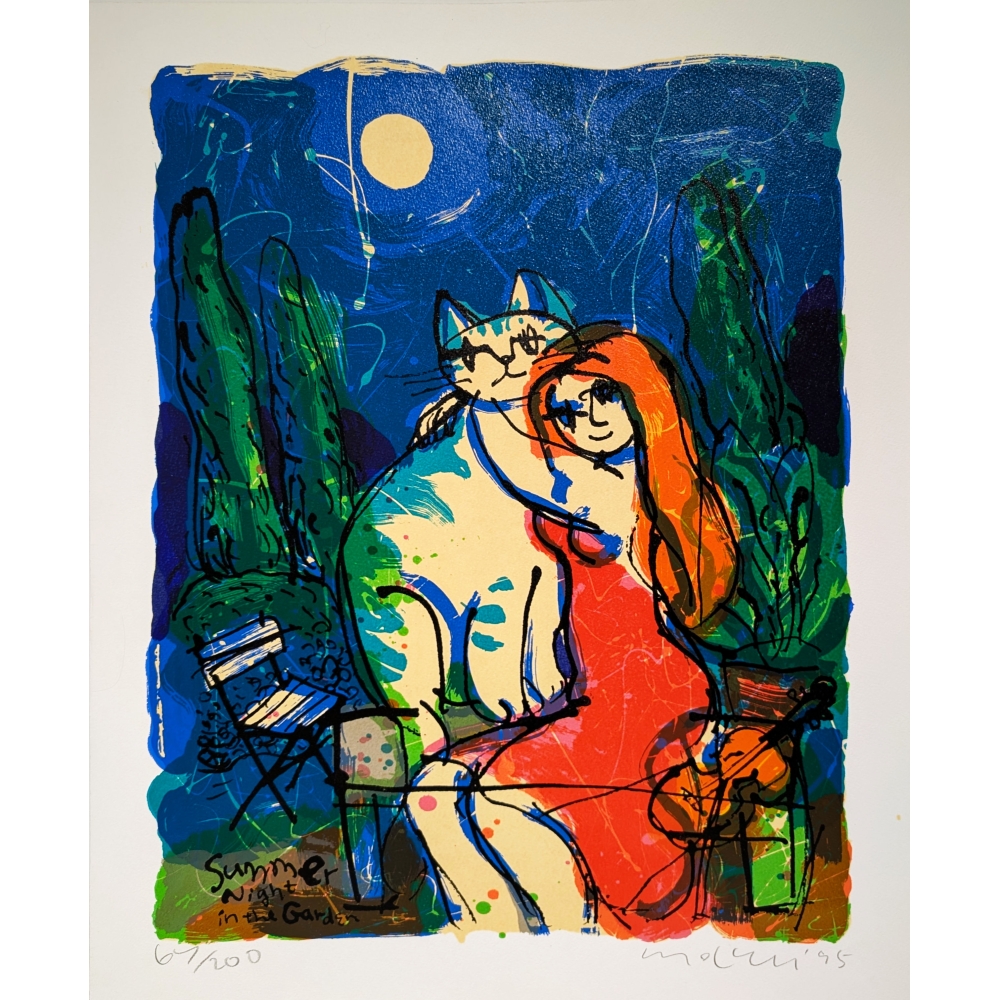 Summer night in the garden  | Michael Leu Preis: 944,00 €