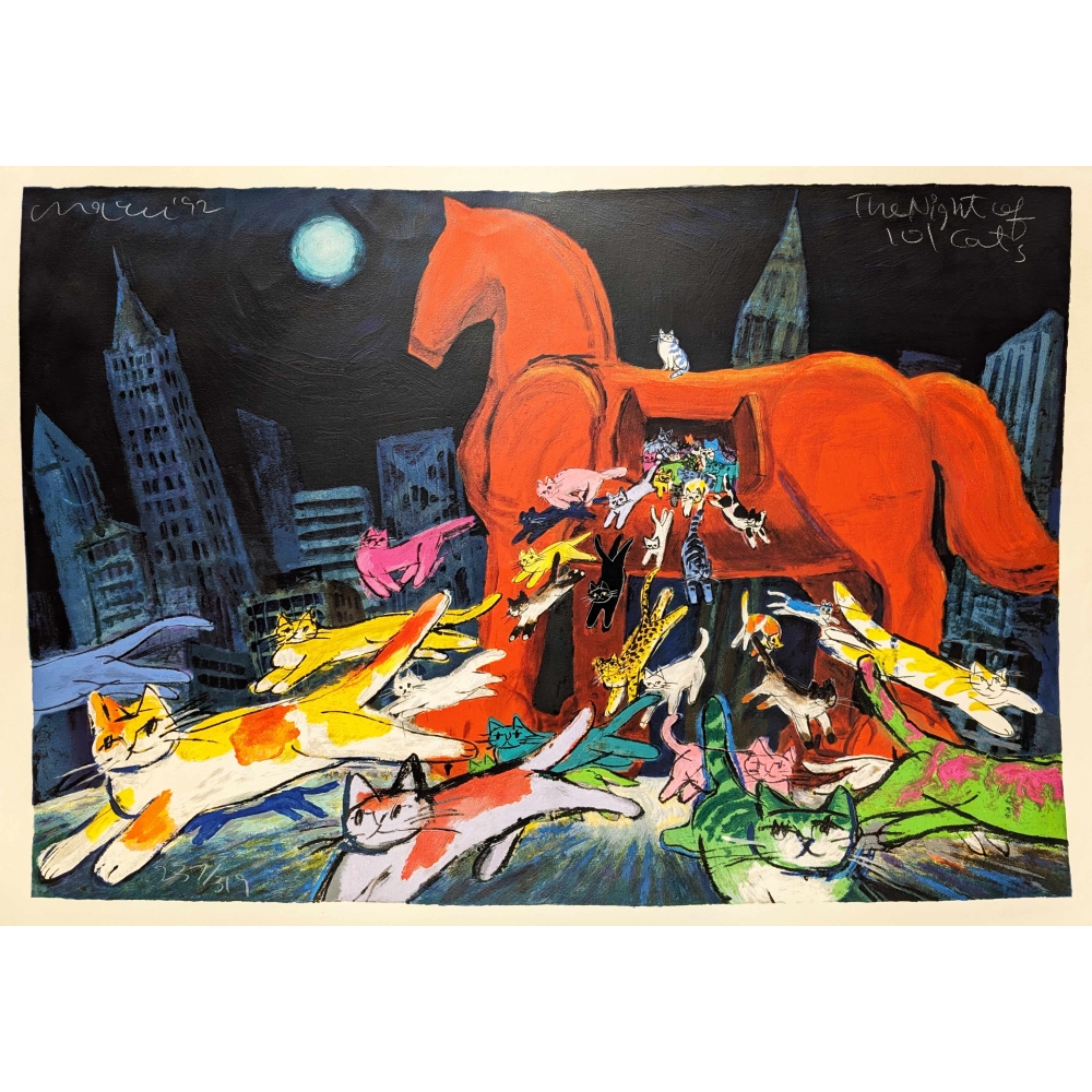 The Night of 101 Cats | Michael Leu Preis: 2.950,00 €
