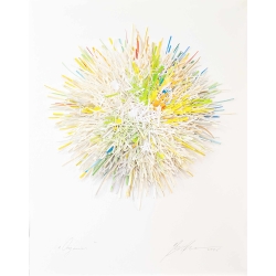 3D Papierobjekt „Twister“  50x40 – Original von Gabriele Mierzwa kaufen